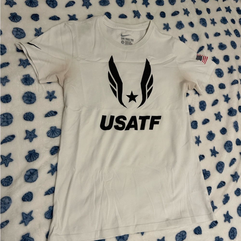 USATF White T-Shirt